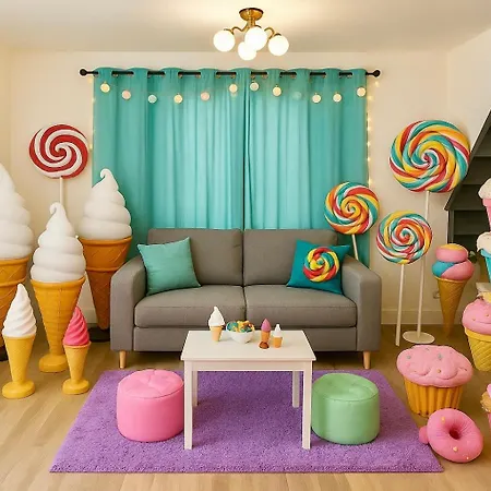 Duplex Au 2eme Et De Notre Maison -acces Au Jardin-smart Tv-streaming-wifi فندق مبيت وإفطار 4*